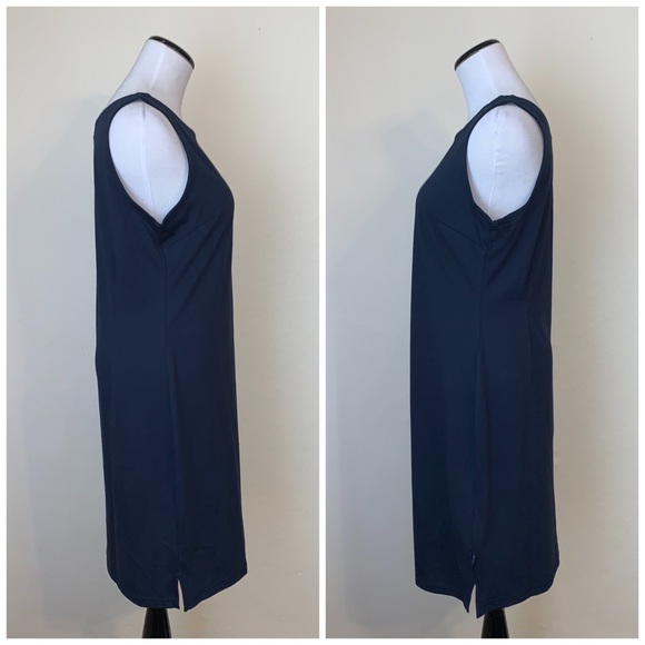 Columbia PFG navy blue sleeveless shift dress - Picture 2 of 5